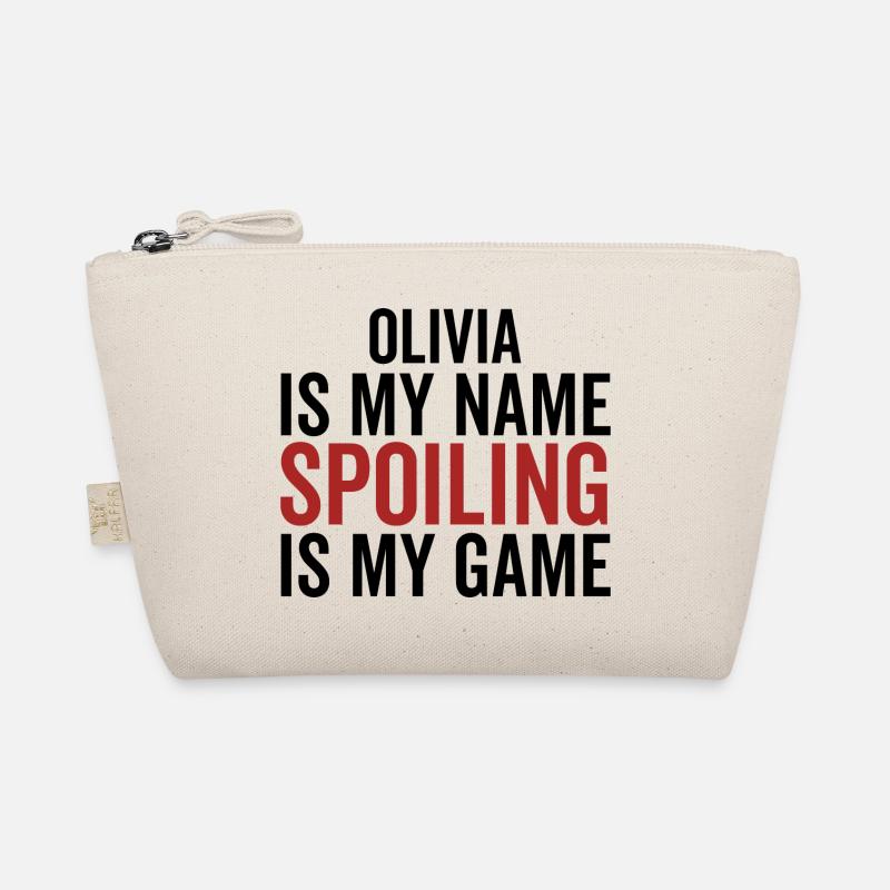 Olivia est mon nom Spoiling est mon jeu Trousse biologique