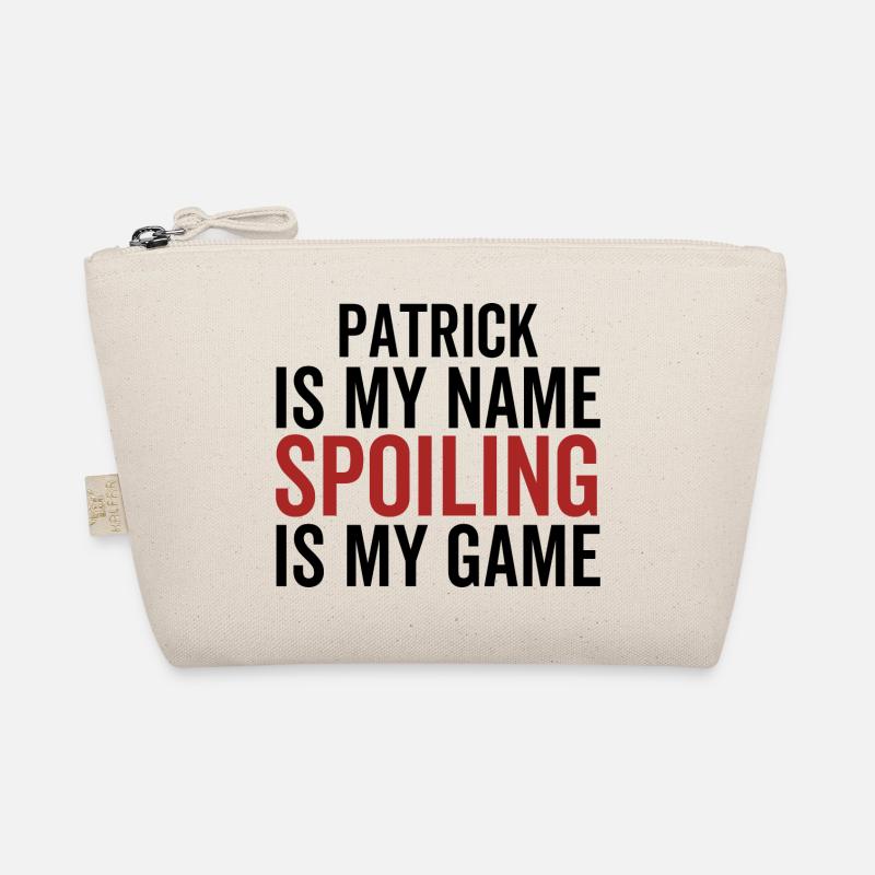 Patrick est mon nom Spoiling est mon jeu Trousse biologique