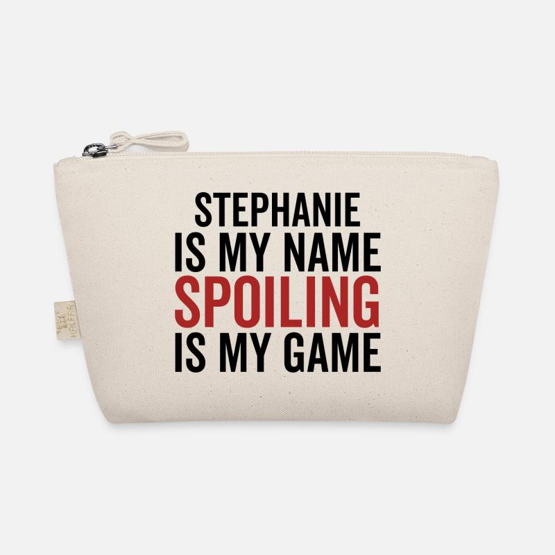 Stephanie est mon nom Spoiling est mon jeu Trousse biologique