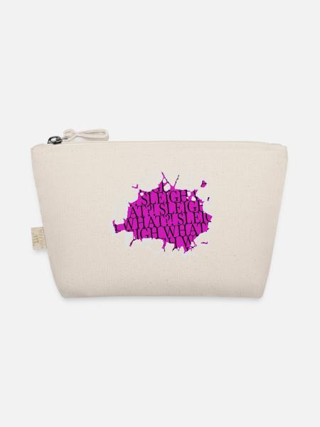 Père Noël Bodybuilder Cool Idée cadeau Drôle Citation Mignonne - Trousse biologique - nature - Devant