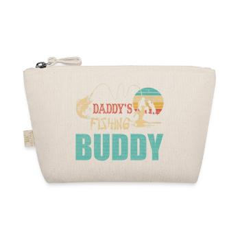 Daddys Fishing Buddy Angeln Karpfen - Bio-Täschchen - Natur - Vorne