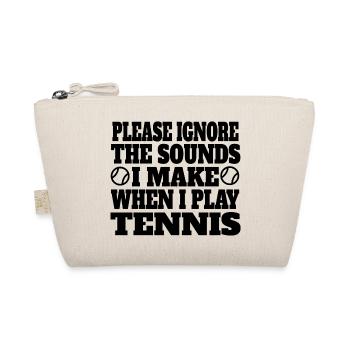 Tennis rackets Tennis players Tennis clubs - Organic Pouch - nature - Front