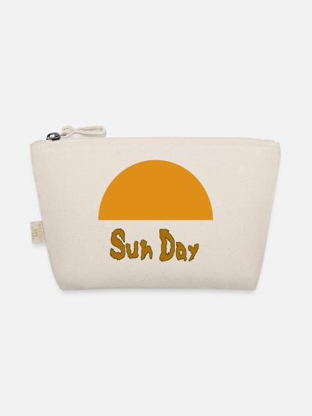 Sun day - Bio-Täschchen - Natur - Vorne