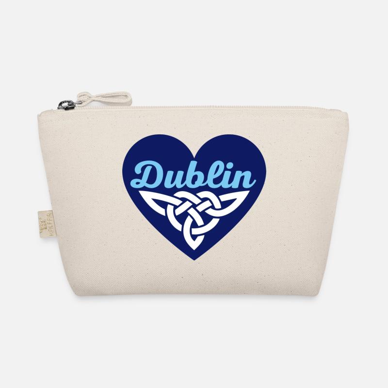 Dublin Celtic Heart Organic Pouch
