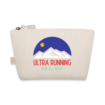 Ultra Running – Laufen Sie die ganze Nacht - Bio-Täschchen - Natur - Vorne