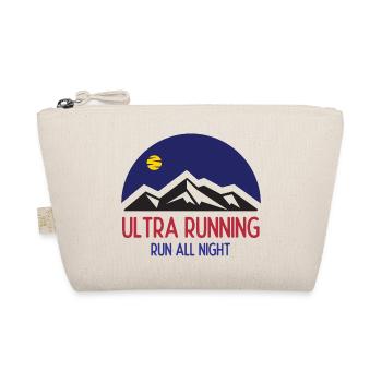 Ultra Running – Laufen Sie die ganze Nacht - Bio-Täschchen - Natur - Vorne