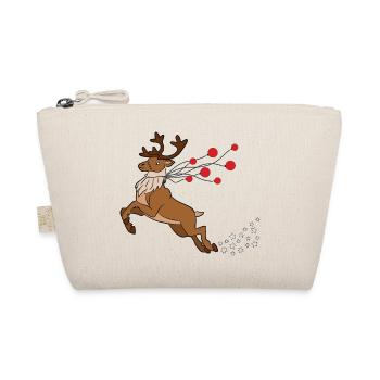 Renne Rudolph X-Mas - Trousse biologique - nature - Devant