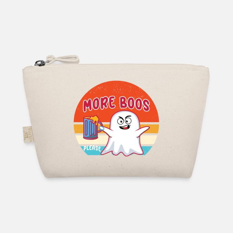 More Boos Please Geist Bier Halloween Bio-Täschchen