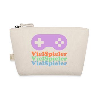 Viel-Spieler - Bio-Täschchen - Natur - Vorne