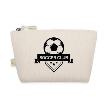 Fußball Soccer - Bio-Täschchen - Natur - Vorne