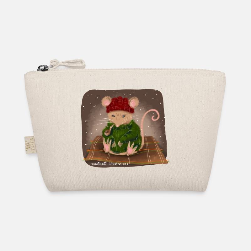Mouse and pipe Organic Pouch