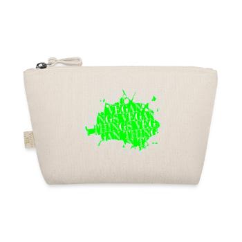 Geek Funny Quote Vegetarian Awesome Jokes Bday - Organic Pouch - nature - Front
