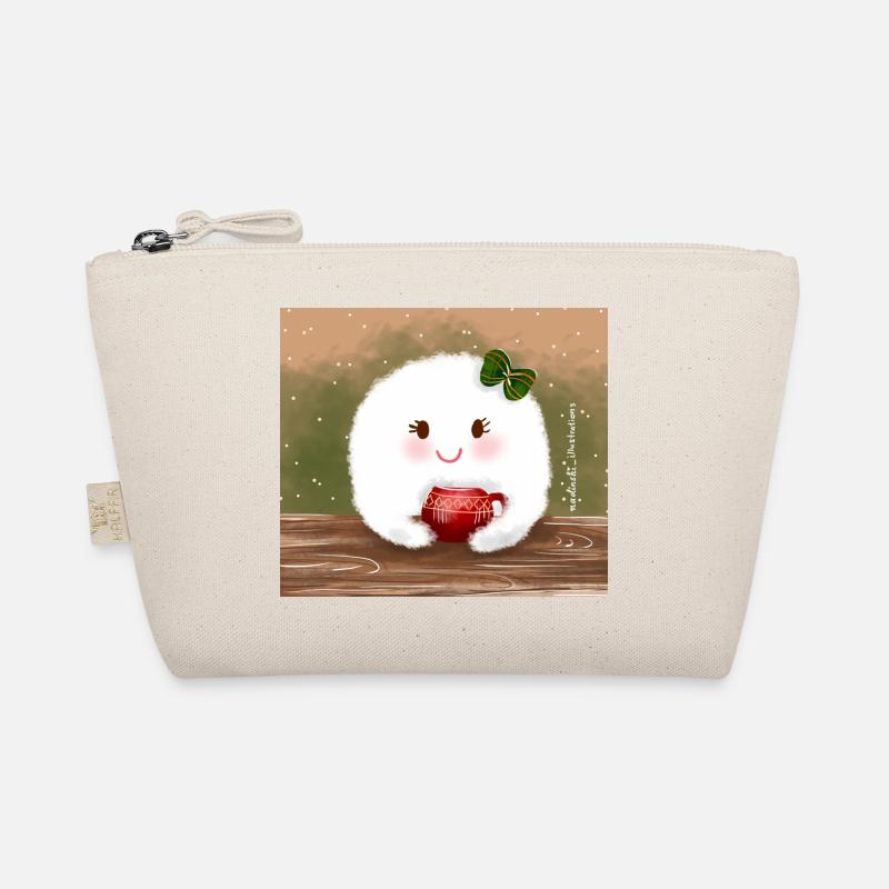 Ghost cup cozy Organic Pouch