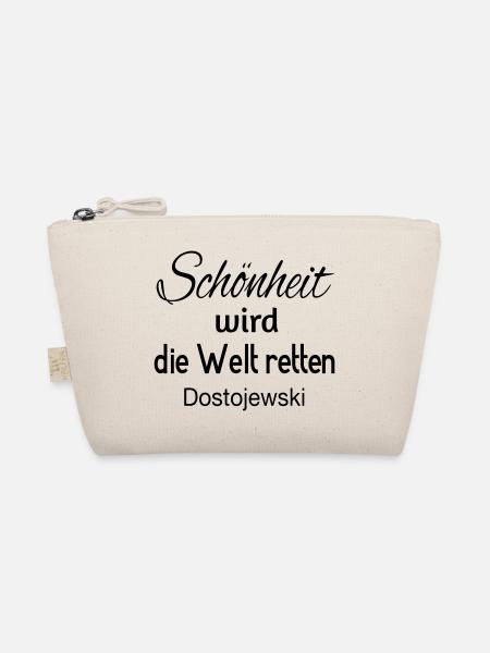 Schönheit wird die Welt retten - Bio-Täschchen - Natur