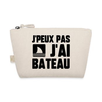J’peux pas j’ai bateau - Trousse biologique - nature - Devant