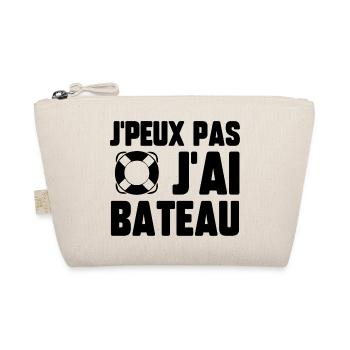 J’peux pas j’ai bateau - Trousse biologique - nature - Devant