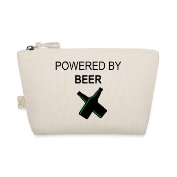 Beer Beer Wine Vino Party - Organic Pouch - nature - Front