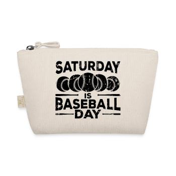 Baseballtag - Bio-Täschchen - Natur - Vorne