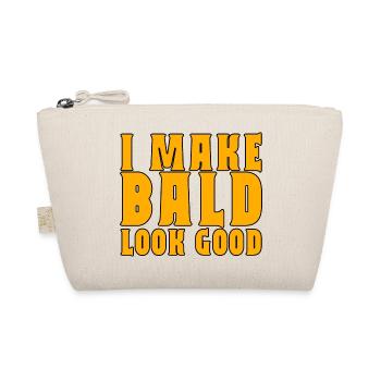 I Make Bald Look Good 2 - Bio-Täschchen - Natur - Vorne