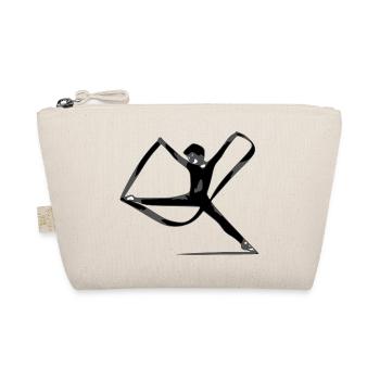 The gymnast with the ribbon - Organic Pouch - nature - Front
