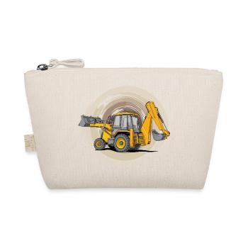 Tracteur avec godet de chargement et accessoire d’excavatrice - Trousse biologique - nature - Devant