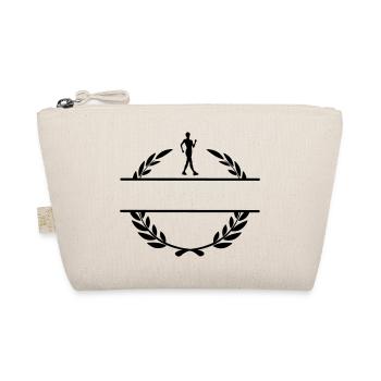 Walker transparent logo - Organic Pouch - nature - Front