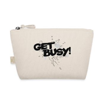 Get busy! SPLAT Shirt Design by ntko.gear - Bio-Täschchen - Natur - Vorne