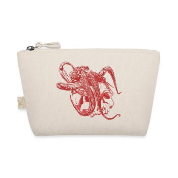 Poulpe pieuvre sur un cadeau de crâne - Trousse biologique - nature - Devant
