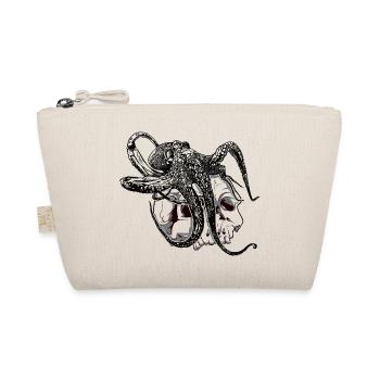 Poulpe pieuvre sur un cadeau de crâne - Trousse biologique - nature - Devant