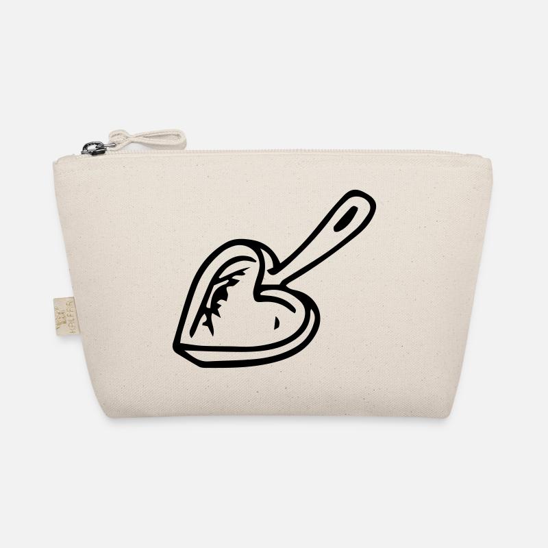 Hobbykoch Pfanne Herzform Geschenkidee Bio-Täschchen