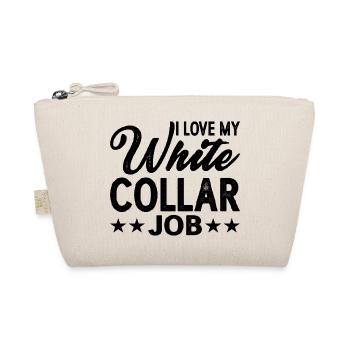 I Love My White Collar Job 2 - Bio-Täschchen - Natur - Vorne