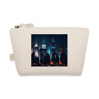 Skyline at night - Organic Pouch - nature - Front