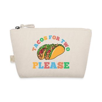 Taco Tortilla Corn Mexico Food I Gift - Organic Pouch - nature - Front