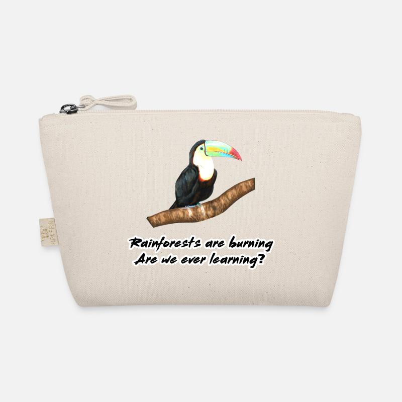 Regenwälder brennen Bio-Täschchen