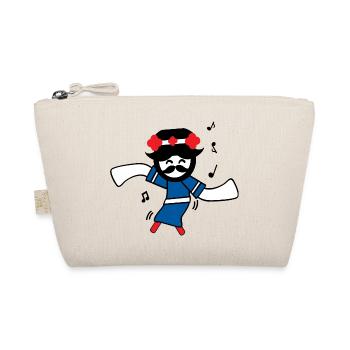 Koreans dancing traditional dances - Organic Pouch - nature - Front