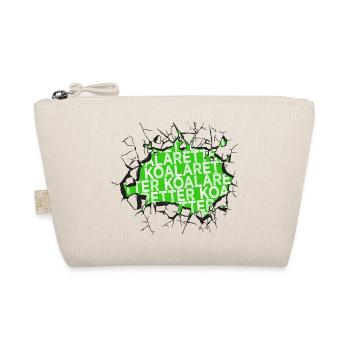 geek hund bday baby geburtstagsgeschenk büro - Bio-Täschchen - Natur - Vorne