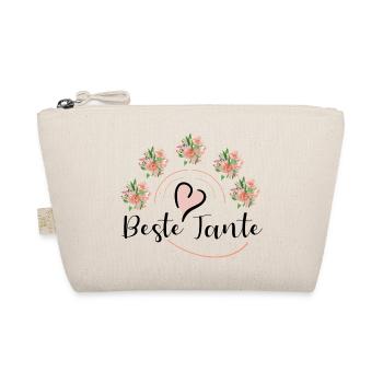 Conception de cœur doux : Meilleure tante - Trousse biologique - nature - Devant