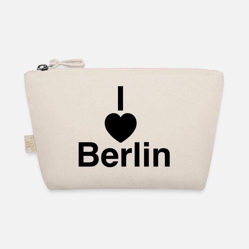 Cool "I Love Berlin" design for him and her Organic Pouch