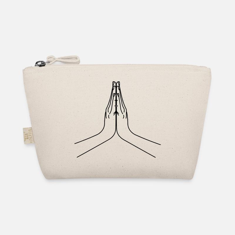 Grüße Namaste, Namasté Gruß Bio-Täschchen
