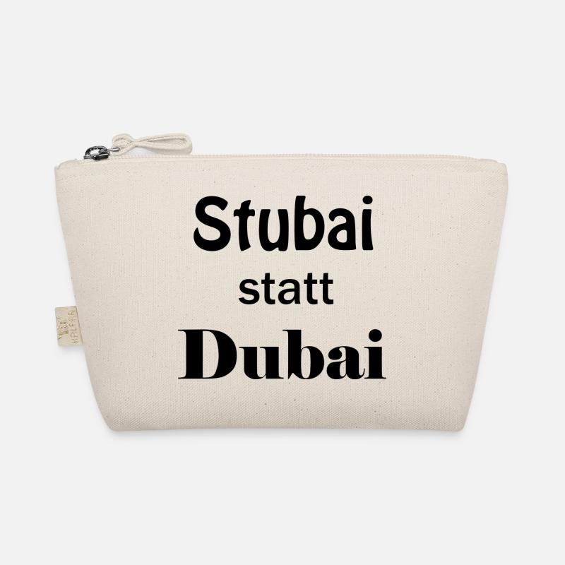 Stubai Tal statt Dubai Geschenk Idee Geburtstag Bio-Täschchen