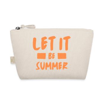 Let it be summer - Organic Pouch - nature - Front