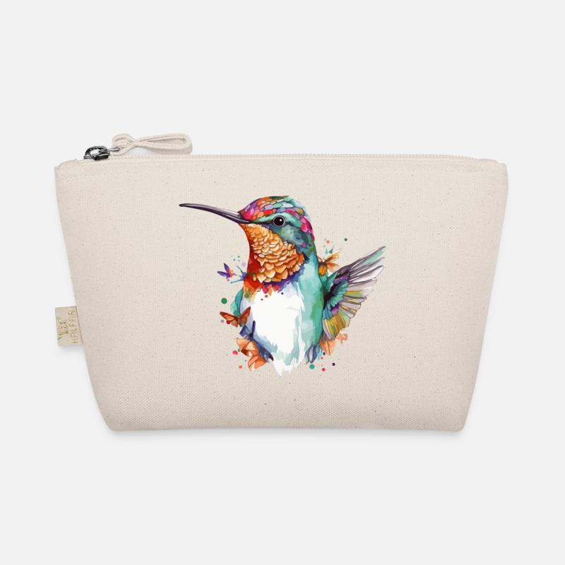 Mimi the hummingbird Organic Pouch