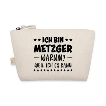 Metzger Beruf Lustiger Spruch Fleischer Geschenk - Bio-Täschchen - Natur - Vorne
