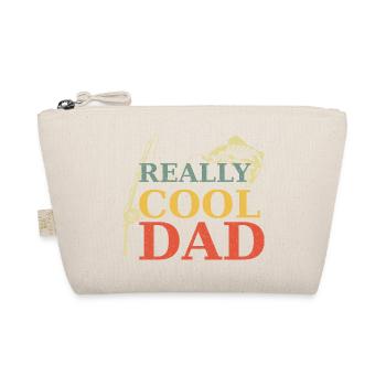 Pêche Vraiment cool papa vintage rétro - Trousse biologique - nature - Devant