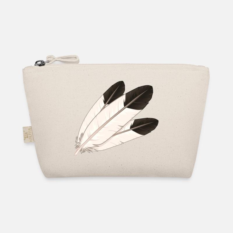 Eagle feather Organic Pouch