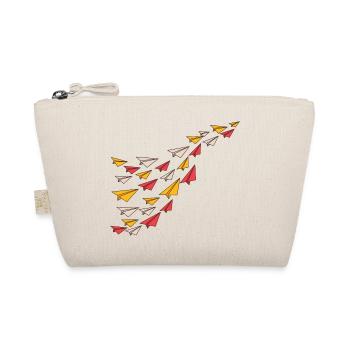 Paper airplanes - Organic Pouch - nature - Front