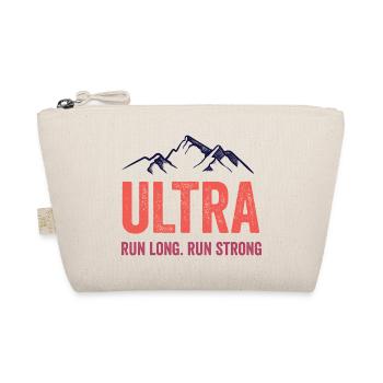 Ultra Running - Lauf lang. Laufen Sie stark. - Bio-Täschchen - Natur - Vorne