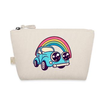 car rainbow - Bio-Täschchen - Natur - Vorne