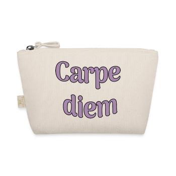 Carpe diem - Bio-Täschchen - Natur - Vorne