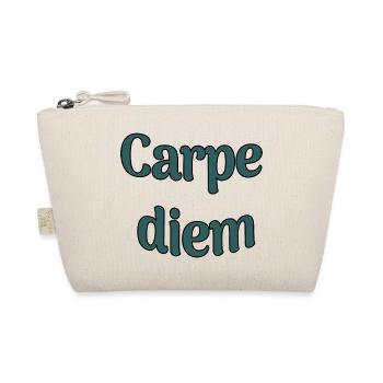 Carpe diem - Bio-Täschchen - Natur - Vorne
